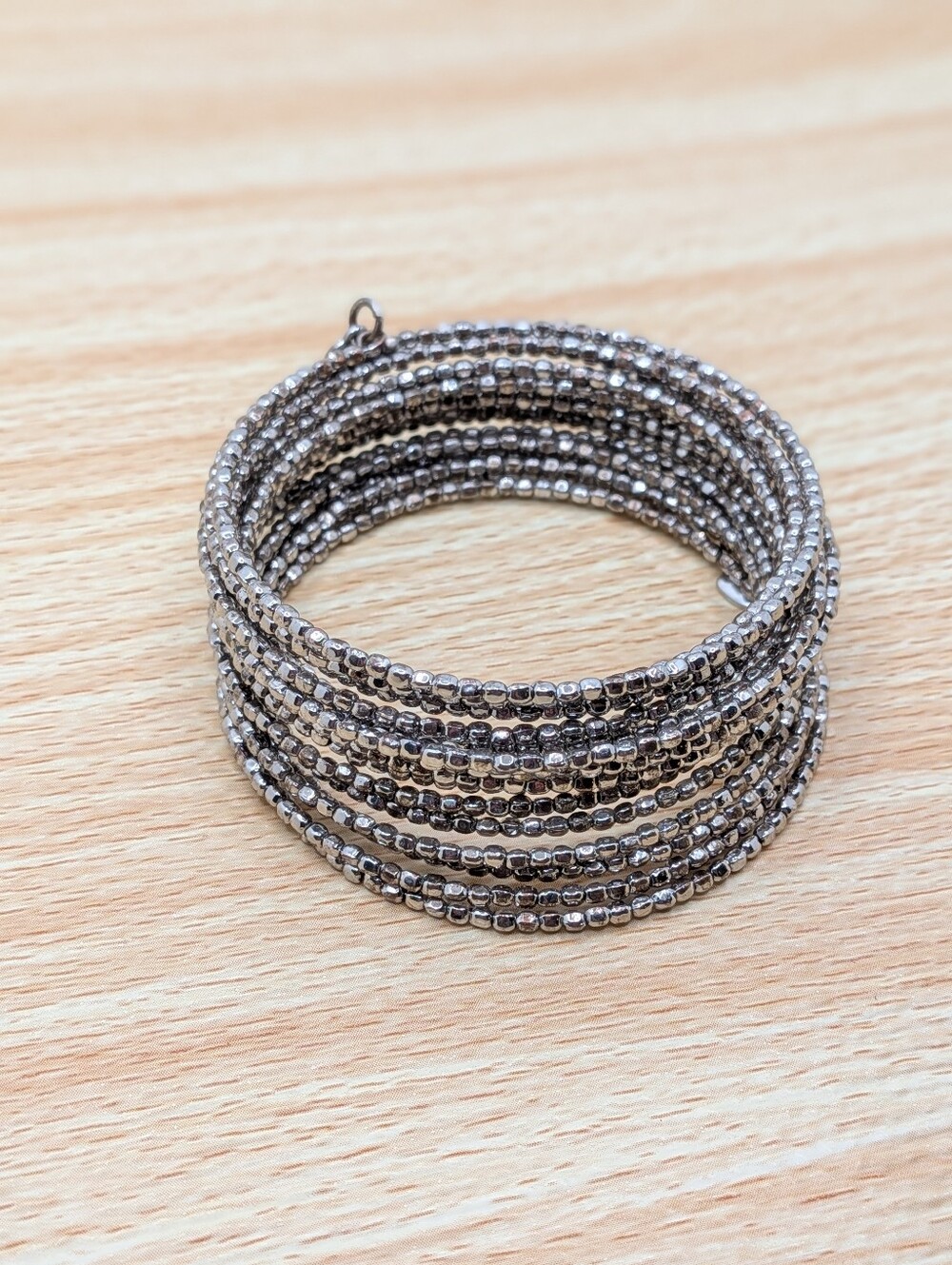 Silver Wrap Bracelet